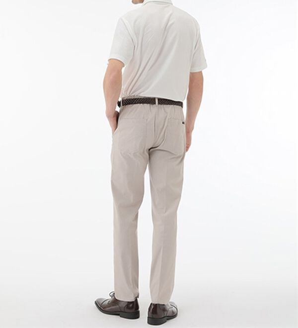 「＜コムルヴァン・オム＞クールリネンイージースラックス（メンズスラックス）」｜詳細画像