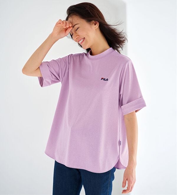 BELLUNA（ベルーナ）の「【３枚組】＜ＦＩＬＡ＞スポーティＴシャツ（Tシャツ）」｜詳細画像