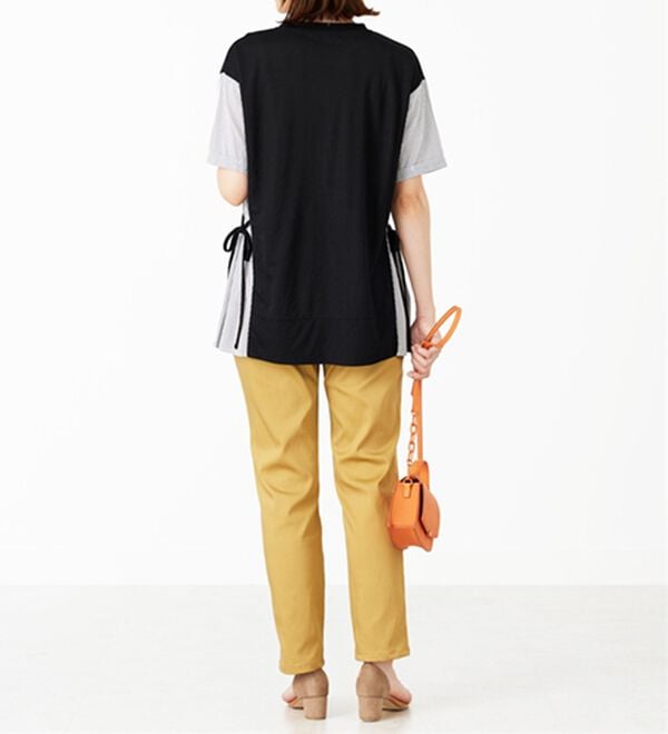 BELLUNA（ベルーナ）の「サイドリボン切替デザインプルオーバー（カットソー）」｜詳細画像