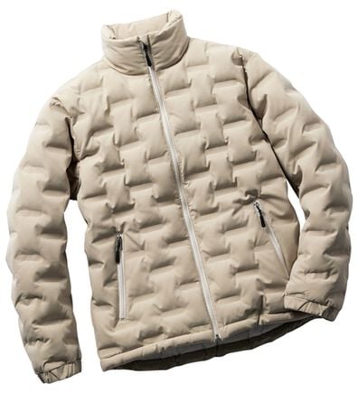 「シームレス圧着ストレッチダウンジャケット（メンズダウンジャケット）」