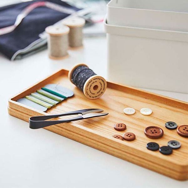 iellio（イエリオ）の「タワー　裁縫箱　＜ｔｏｗｅｒ　山崎実業＞（ホビー・手芸・パズル）」｜詳細画像