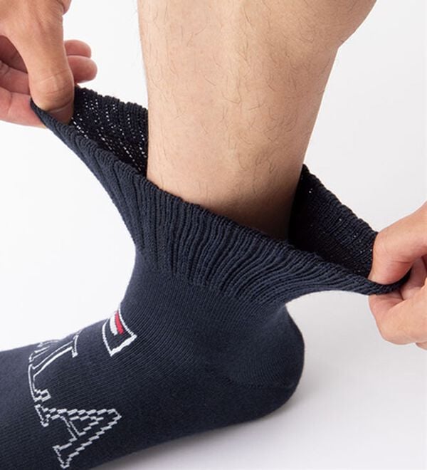 「【６足組】＜フィラ＞マルチデザインソックス（メンズ靴下・タイツ）」｜詳細画像