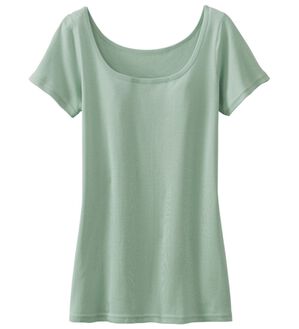 LAVIENNE（ラヴィエンヌ）の「お肌に優しいオーガニックコットンフレンチ（肌着・インナーウェア）」｜グリーン