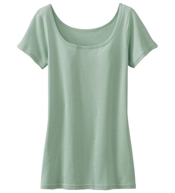 LAVIENNE（ラヴィエンヌ）の「お肌に優しいオーガニックコットンフレンチ（肌着・インナーウェア）」｜グリーン