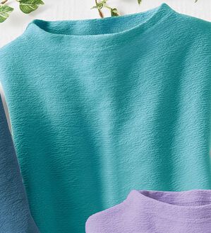 ルフラン（ルフラン）の「汗じみ対策ひんやりマチ付プルオーバー（カットソー）」｜ミント