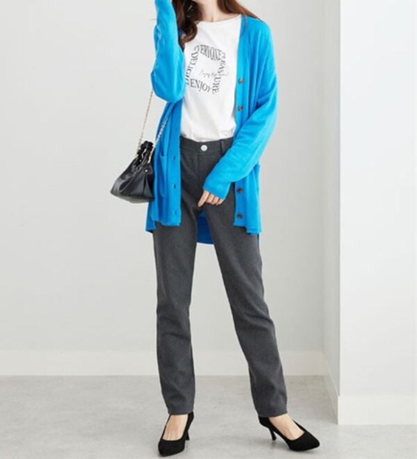 BELLUNA（ベルーナ）の「あったか！裏フリースストレッチパンツ（フルレングスパンツ）」｜詳細画像