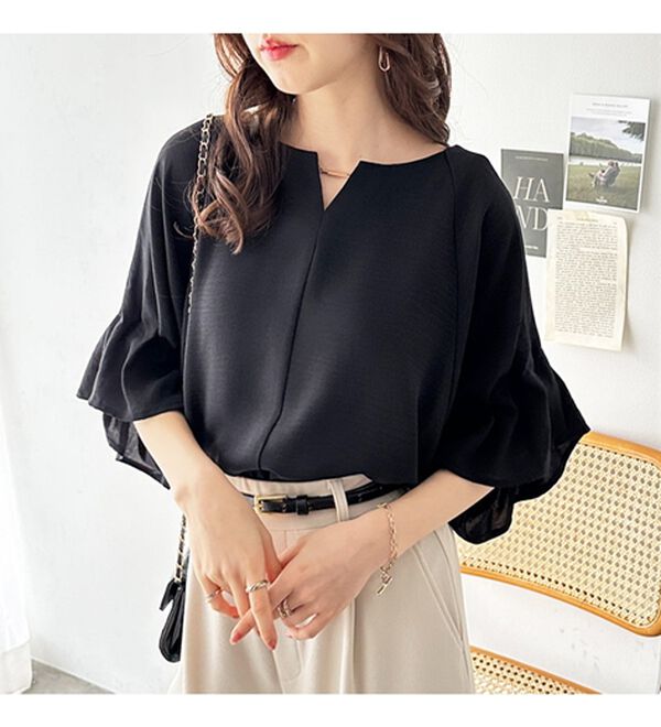 GeeRA（ジーラ）の「３ＷＡＹタックドルマンブラウス（ブラウス）」｜詳細画像