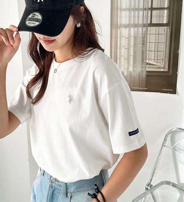 GeeRA（ジーラ）の「【Ｕ．Ｓ．　ＰＯＬＯ　ＡＳＳＮ．】カラーTシャツ（Tシャツ）」｜詳細画像