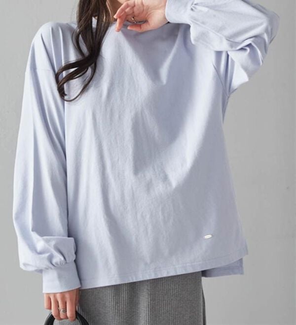 RANAN（ラナン）の「多機能ベーシックオーバーサイズ長袖Tシャツ（Tシャツ）」｜詳細画像