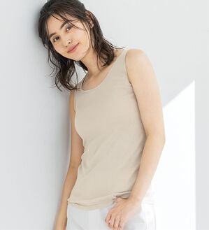 LAVIENNE（ラヴィエンヌ）の「素肌よろこぶオーガニックコットンタンク（肌着・インナーウェア）」｜詳細画像