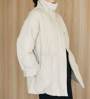 確認用　発送前　ナナ様　623053194595 シート3人　+ コート カポック混＞スタンドネック中わたミドルコート - ベルーナ【公式】