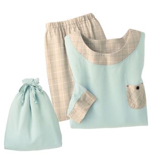LAVIENNE（ラヴィエンヌ）の「着るヒヤロン！夏旅涼やかトラベルパジャマ（パジャマ・ルームウェア）」｜ミント