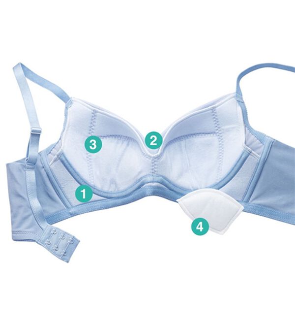 LAVIENNE（ラヴィエンヌ）の「やわらか着け心地の育乳ブラ・ショーツ（別売）（ブラジャー）」｜詳細画像