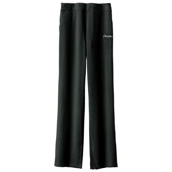BELLUNA（ベルーナ）の「＜ＥＬＬＥ　Ａｃｔｉｖｅ＞リブテレコ素材フレアーパンツ（フルレングスパンツ）」｜黒