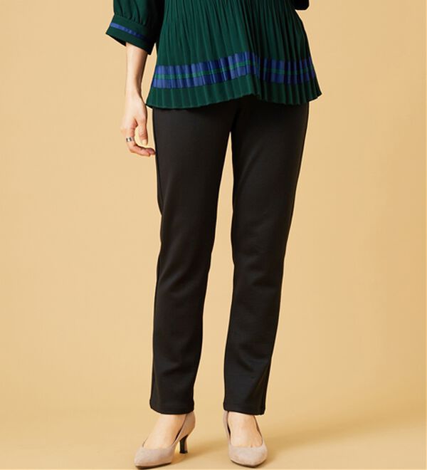 BELLUNA（ベルーナ）の「なめらかボンディング美脚ストレートパンツ（フルレングスパンツ）」｜詳細画像