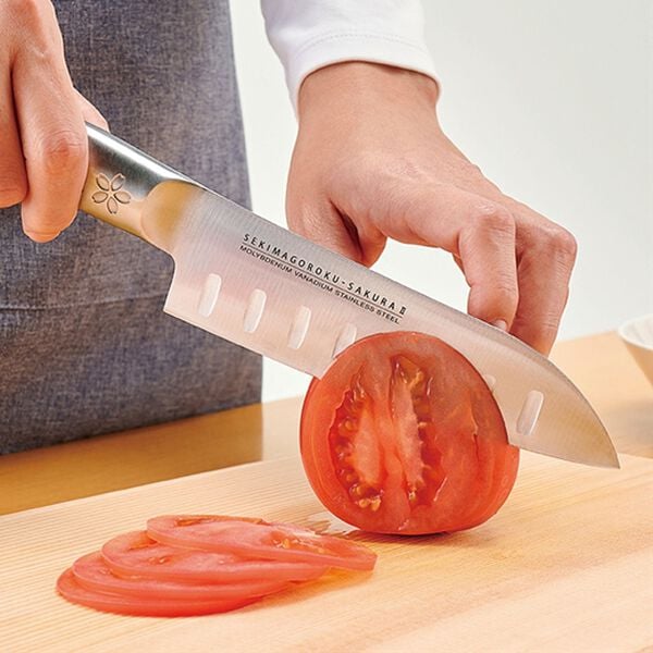 「関孫六（せきまごろく）桜オールステンレス包丁（調理器具）」｜詳細画像