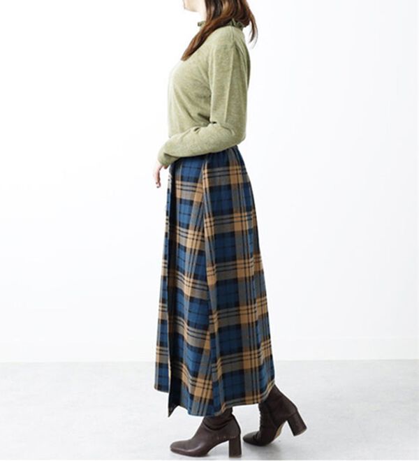 BELLUNA（ベルーナ）の「杢調素材シャーリング使いプルオーバー（カットソー）」｜詳細画像