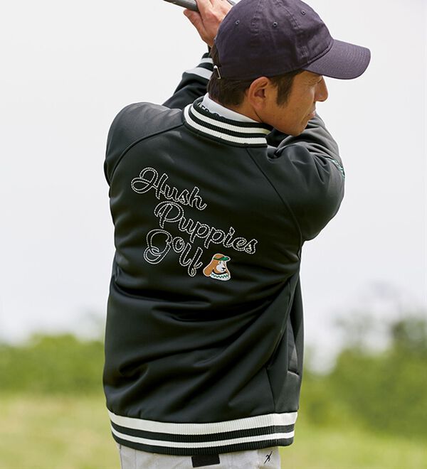 「＜ハッシュパピー・ゴルフ＞防風アクティブブルゾン（メンズニット・セーター）」｜詳細画像