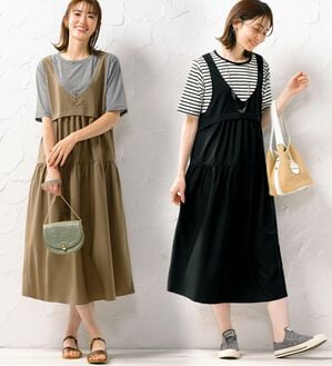 ルフラン（ルフラン）の「【２色組】サッと着るだけ！ゆるっと可愛いワンピース（その他ワンピース）」｜2色組