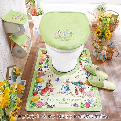 「ピーターラビットＴＭ　トイレタリーシリーズ（トイレマット）」