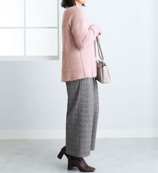 BELLUNA（ベルーナ）の「シャギーニットボートネックプルオーバー（ニット・セーター）」｜詳細画像