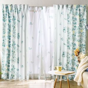 「簡単！素敵にコーディネートカーテンセット『ボタニカル』（ドレープカーテン）」｜詳細画像