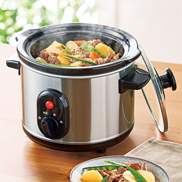 「スロークッカー１．５Ｌ　低温調理器（キッチン家電・調理家電）」｜1