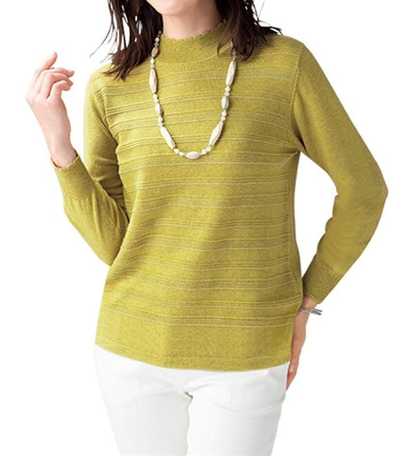 ルフラン（ルフラン）の「洗えるウール混ふんわりセーター（ニット・セーター）」｜詳細画像