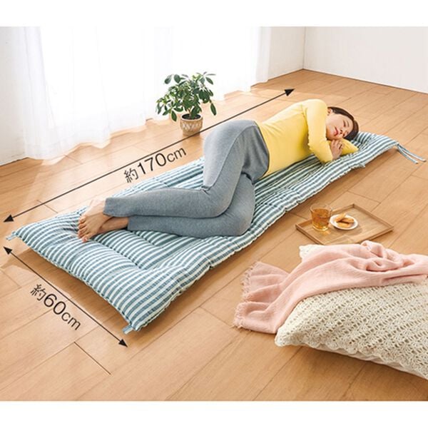 「綿サッカー織ごろ寝長座布団（座布団・座布団カバー）」｜詳細画像