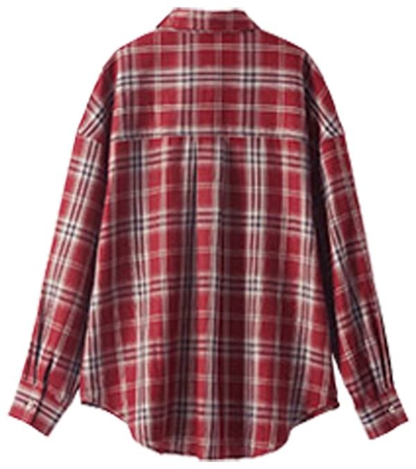 BELLUNA（ベルーナ）の「サラッと軽い！チェック柄シャツ（シャツ）」｜詳細画像