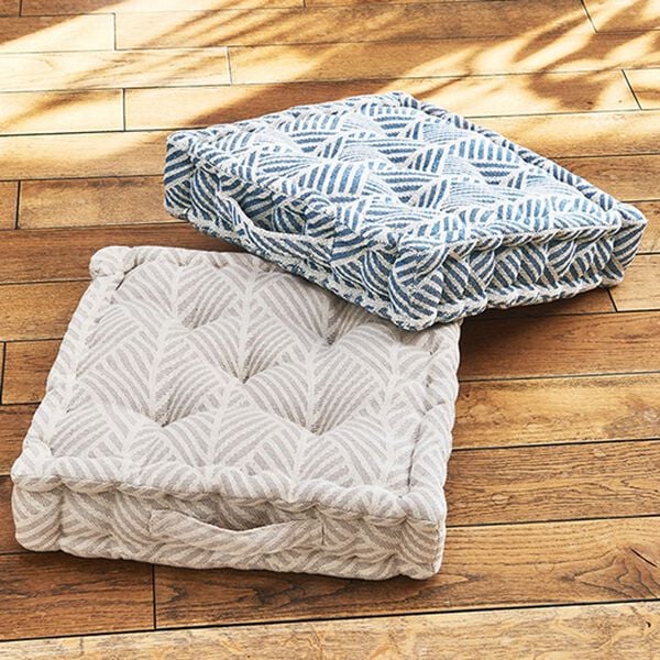 iellio（イエリオ）の「厚みたっぷりクッキー型クッション＜フロアクッション・座布団・シートクッション＞（クッション・クッションカバー）」｜詳細画像