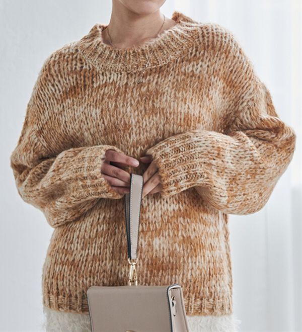 RANAN（ラナン）の「ミックスカラーシャギーニット（ニット・セーター）」｜詳細画像