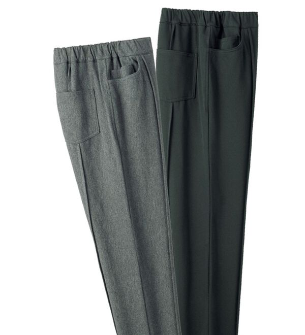 2本組】まさかの「裏ボア」スティックパンツ - ベルーナ【公式】