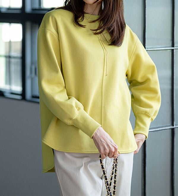 BELLUNA（ベルーナ）の「あったかキレイ！大人のこだわりトレーナー（トレーナー・スウェット）」｜詳細画像