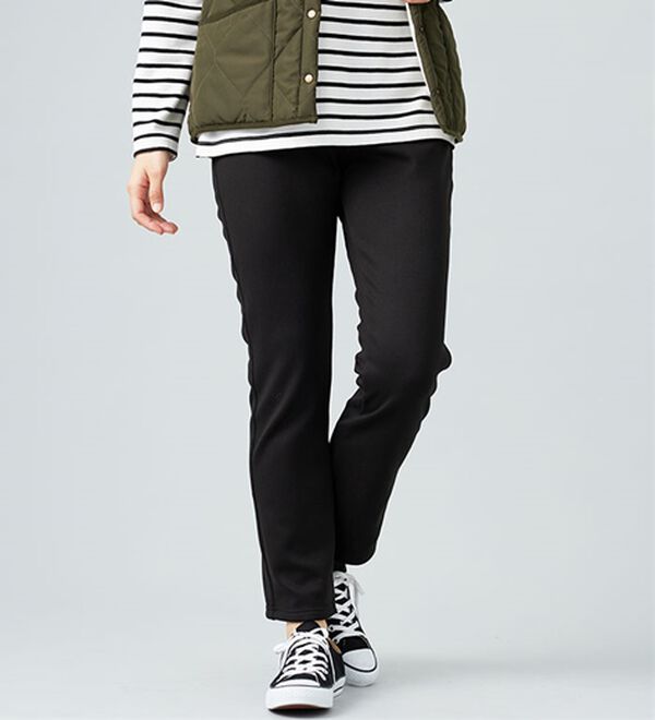 BELLUNA（ベルーナ）の「あったか裏起毛！ホカロンパンツ（フルレングスパンツ）」｜詳細画像