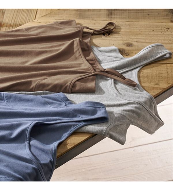 YU'NOW（ユナウ）の「ベーシック汗取りインナー　キャミソール（肌着・インナーウェア）」｜詳細画像