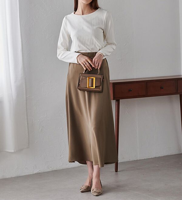 RANAN（ラナン）の「バックパール調釦リブカットソープルオーバー（カットソー）」｜詳細画像