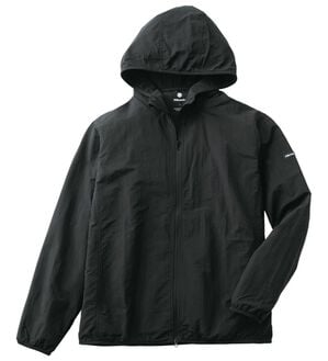 「＜ピロウディ＞ネックピロー付パーカー（メンズパーカー）」｜ブラック