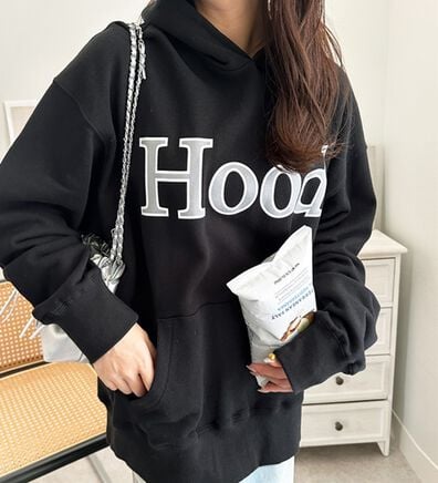 GeeRA（ジーラ）の「裏毛ロゴプリントパーカー（パーカー）」