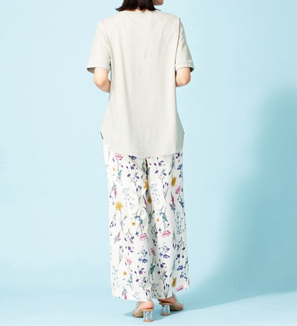 BELLUNA（ベルーナ）の「ヒンヤリ！着映えプリントプルオーバー（カットソー）」｜詳細画像