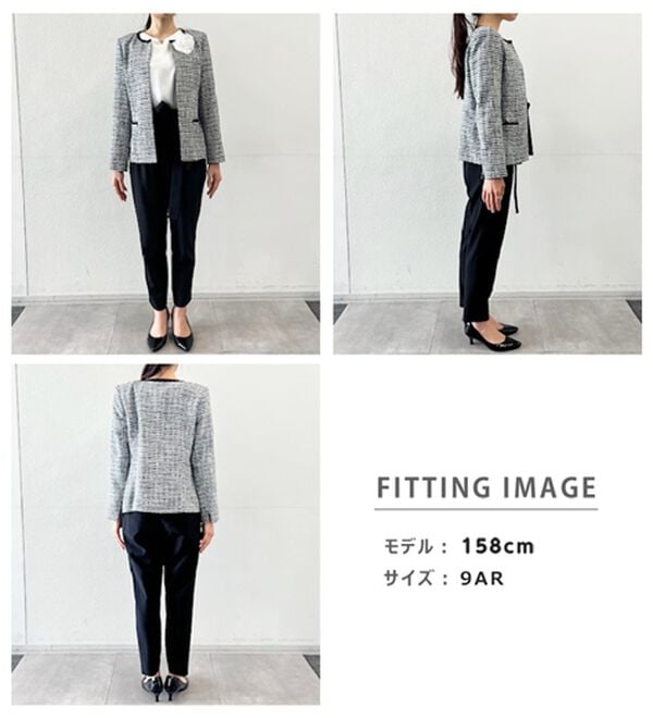 RANAN（ラナン）の「【４点セット】入学式卒業式に！選べるボトムスーツセット（パンツスーツ）」｜詳細画像