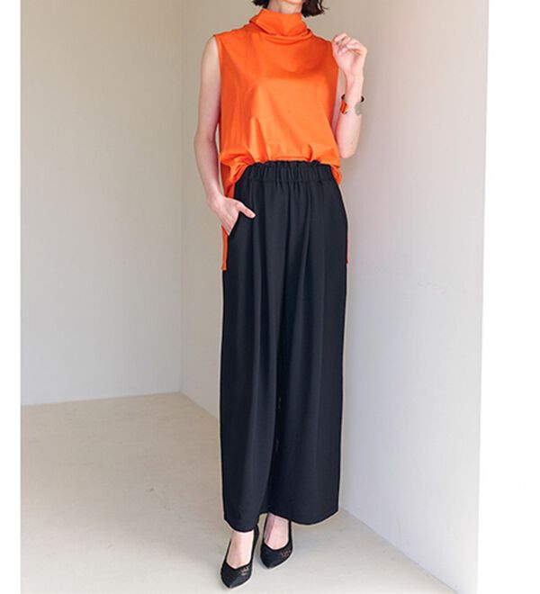 RANAN（ラナン）の「スリーブレスハイネックプルオーバー（カットソー）」｜詳細画像