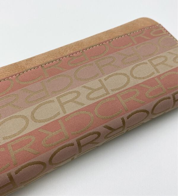 BELLUNA（ベルーナ）の「＜クロコダイル＞ジャカード織使い長財布（財布・パスケース）」｜詳細画像