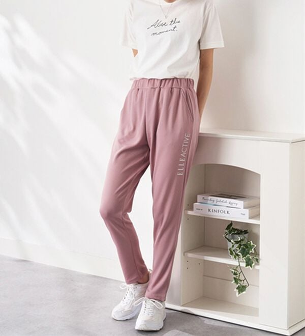 BELLUNA（ベルーナ）の「＜ＥＬＬＥ　Ａｃｔｉｖｅ＞ハニカムメッシュ素材ジャージパンツ（その他パンツ）」｜詳細画像