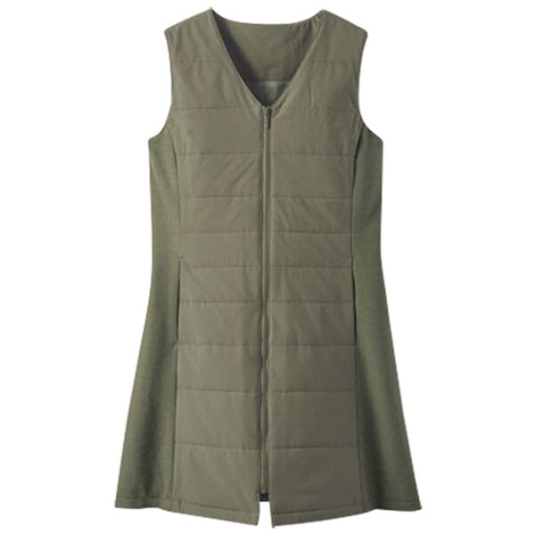 BELLUNA（ベルーナ）の「＜カポック混＞２ＷＡＹジャンパースカート（ジャンパースカート）」｜カーキ