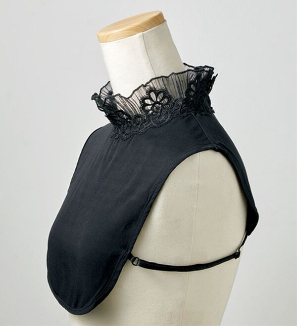 BELLUNA（ベルーナ）の「ゴワつかず首隠し！エレガントロング付け衿（その他ファッション小物）」｜詳細画像