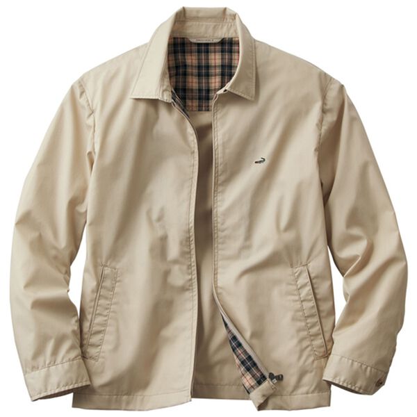 「＜クロコダイル＞軽快イージーケアブルゾン（メンズブルゾン）」｜ベージュ