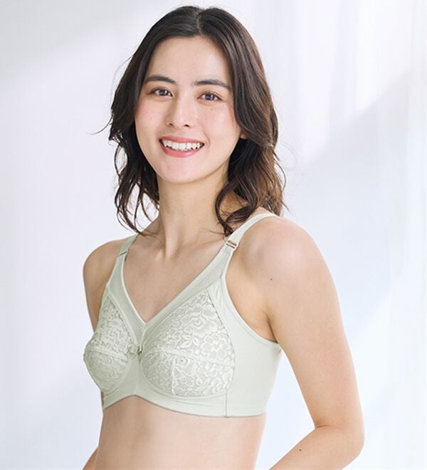 LAVIENNE（ラヴィエンヌ）の「すっぽり包んでスッキリノンワイヤーブラ（ブラジャー）」｜詳細画像