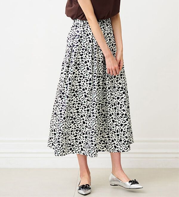 RANAN（ラナン）の「アニマル柄フレアースカート（ロングスカート）」｜詳細画像