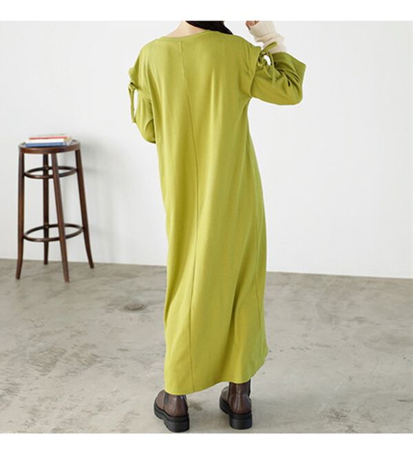 GeeRA（ジーラ）の「２ＷＡＹ袖カッティングテレコリブワンピース（その他ワンピース）」｜詳細画像